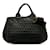 Bolso satchel Canapa bordado de Prada negro Lienzo  ref.1240278
