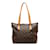 Brown Louis Vuitton Monogram Cabas Mezzo Tote Bag Leather  ref.1240309
