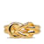 Hermès Gold Hermes Regate Scarf Ring Golden Metal  ref.1240319