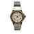 Silberne Cartier-Automatik 18K Santos Octagon-Uhr aus Gold und Edelstahl  ref.1240337