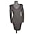 Zac Posen Dress Grey Synthetic  ref.1240341