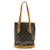Louis Vuitton Bucket Brown Cloth  ref.1240350
