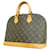 Louis Vuitton Alma Brown Cloth  ref.1240368