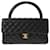 Timeless Chanel Matrasse Schwarz Leder  ref.1240477