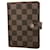 Louis Vuitton Agenda PM Brown Cloth  ref.1240509