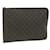 Louis Vuitton Posh documan Brown Cloth  ref.1240518