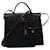 Hermès HERMES Herbag Zip PM Hand Bag Canvas 2way Black Auth am4398 Cloth  ref.1240554