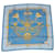 Hermès HERMES CARRE 90 Sciarpa hPARURES DES SABLESh Silk Blue Auth am498B Seta  ref.1240558
