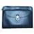 Tod's Navy Blue Leather Messenger Bag  ref.1240572