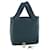 Hermès HERMES Picotin Rock 18 PM Hand Bag Taurillon Clemence Blue Green Auth 27689A Leather  ref.1240598