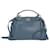 Fendi Peekaboo-Tasche Blau Leder  ref.1240603