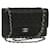 CHANEL Caviar Skin Chain Double Flap Big Matelasse ShoulderBag Black Auth 29507A Leather  ref.1240604