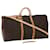 Louis Vuitton Monograma Keepall Bandouliere 60 Boston Bag M41412 Autenticação de LV 27538 Marrom Lona  ref.1240635