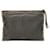 Valentino Brown Leather Large Rockstud Clutch  ref.1240640