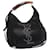 Yves Saint Laurent SAINT LAURENT Mombasa Shoulder Bag Leather Black Auth yk8018b  ref.1240659