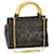 FENDI Chain Hand Bag Leather 2way Black Auth am2376S  ref.1240700