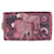 Christian Dior Mehrfarbige Geldbörse mit Safari-Muster und Kette Mehrfarben Leder  ref.1240712