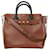 Burberry Brown structured leather tote bag  ref.1240716