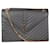 Saint Laurent Grey Monogramme Satchel bag Leather  ref.1240717