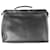 Fendi Black Peekaboo Iconic Fit Bag Leather Pony-style calfskin  ref.1240733