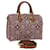 LOUIS VUITTON Jaguar Bandouliere 25 Bolsa de mão desde 1854 Bordéus M57231 BS3638 Vermelho Lona  ref.1240743