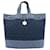Chanel Einkaufstasche aus Denim mit Kordelzug Blau Baumwolle  ref.1240758