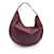 Gucci Burgundy Embossed Leather Glam Horsebit Hobo Shoulder Bag Dark red  ref.1240788