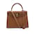 Hermès Hermes Vintage Beige Leder Kelly 28 cm Sellier Bag Handtasche  ref.1240791