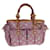 LOUIS VUITTON Monogram Pastel Glitter Cabas GM Hand Bag Satin Pink Auth 40938A  ref.1240796