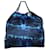 Stella Mc Cartney Tie Dye Blue Fabric Falabella Tote Multiple colors Leather  ref.1240801