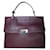 Balenciaga Burgundy Ostrich Leather Handbag Red Dark red  ref.1240806
