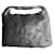 Bottega Veneta Black Intrecciato Fringe Netted Hobo Bag Leather  ref.1240817
