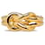 Hermès Hermes Gold Regate Scarf Ring Golden Metal Gold-plated  ref.1240923