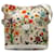Bolso de hombro con estampado floral blanco de Gucci Lienzo Paño  ref.1240927