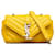 Bolso de cadena clásico Matelasse con monograma de bebé amarillo de Saint Laurent Cuero Becerro  ref.1240928