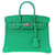 hermès verde 2023 Birkin veloz 25 Cuero Becerro  ref.1240950