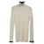 Chanel Wite Black Cashmere Turtleneck Sweater Beige  ref.1241037