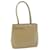 PRADA Shoulder Bag Leather Beige Auth bs11849  ref.1241273