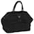 PRADA Ribbon Hand Bag Nylon Black Auth bs11881  ref.1241285
