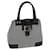 GUCCI Hand Bag Canvas Gray Black Auth yk10469 Grey Cloth  ref.1241313