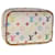 LOUIS VUITTON Pochette Wapity Trousse multicolore con monogramma Bianco M58033 Autentico4550  ref.1241387