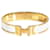 Pulseira Hermès Clic H em banhado a ouro  ref.1241439