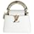 Louis Vuitton Python White Taurillon Mini Capucines Exotic leather  ref.1241510