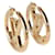 Brincos de argola de ouro Louis Vuitton Louise Banhado a ouro  ref.1241522
