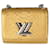 Louis Vuitton Metallic Gold Python Twist PM Oro bianco  ref.1241525