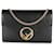Fendi Black Leather F é carteira Fendi com corrente Preto Couro  ref.1241553