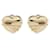 TIFFANY & CO. Boucles d'oreilles coeur enveloppées de flèches vintage 18K or jaune  ref.1241560