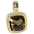 David Yurman Albion Smokey Quartz, Yellow Sapphire Pendant in 18KT gold/silver Yellow gold  ref.1241571