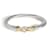 Bracelet à boucle torsadée David Yurman 18K or jaune/argent sterling 0.06 ctw  ref.1241572
