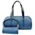 Louis Vuitton Soufflot Blu Pelle  ref.1241608
